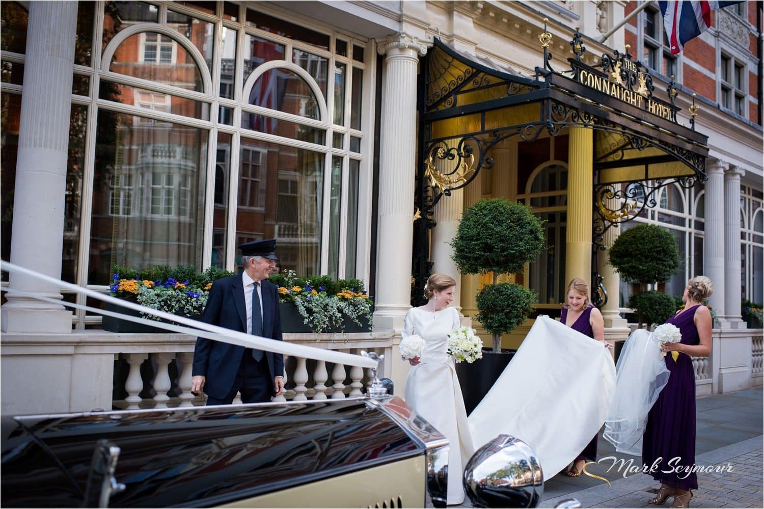 The Bride leaves to get married
