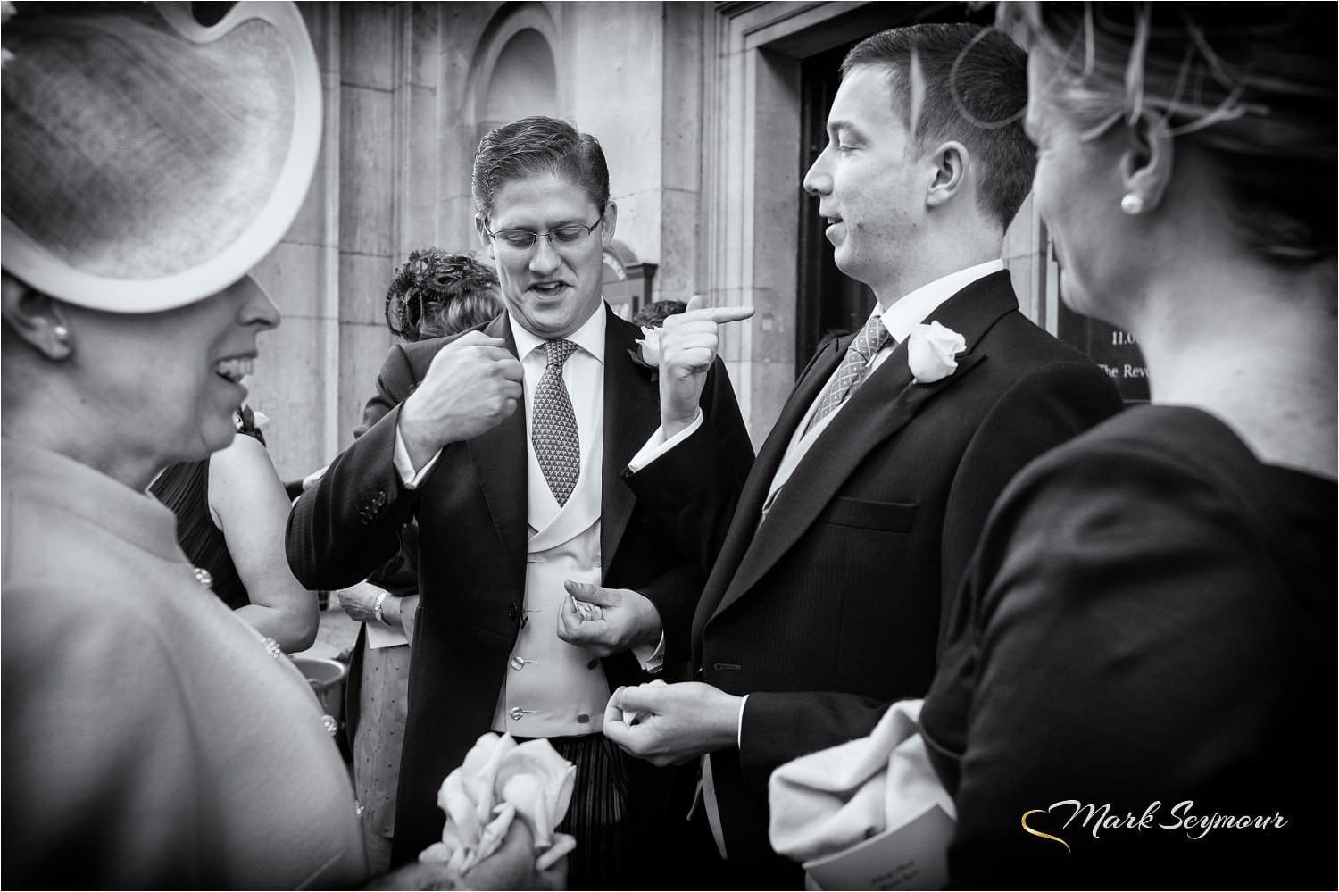 A society wedding
