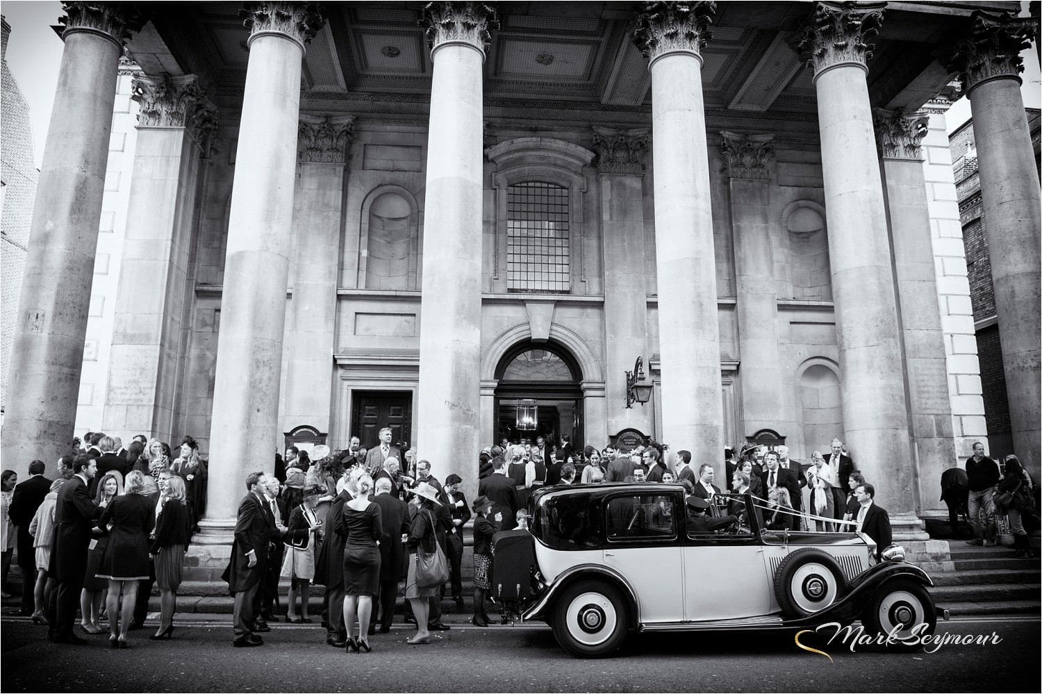 A society wedding in London Town
