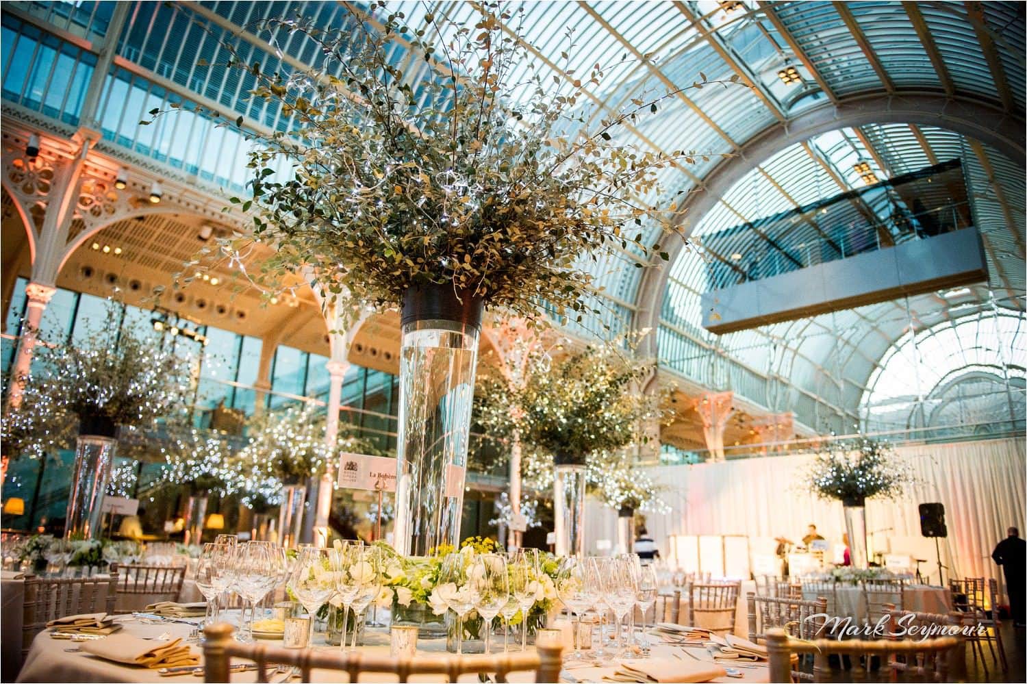 Royal Opera House wedding reception