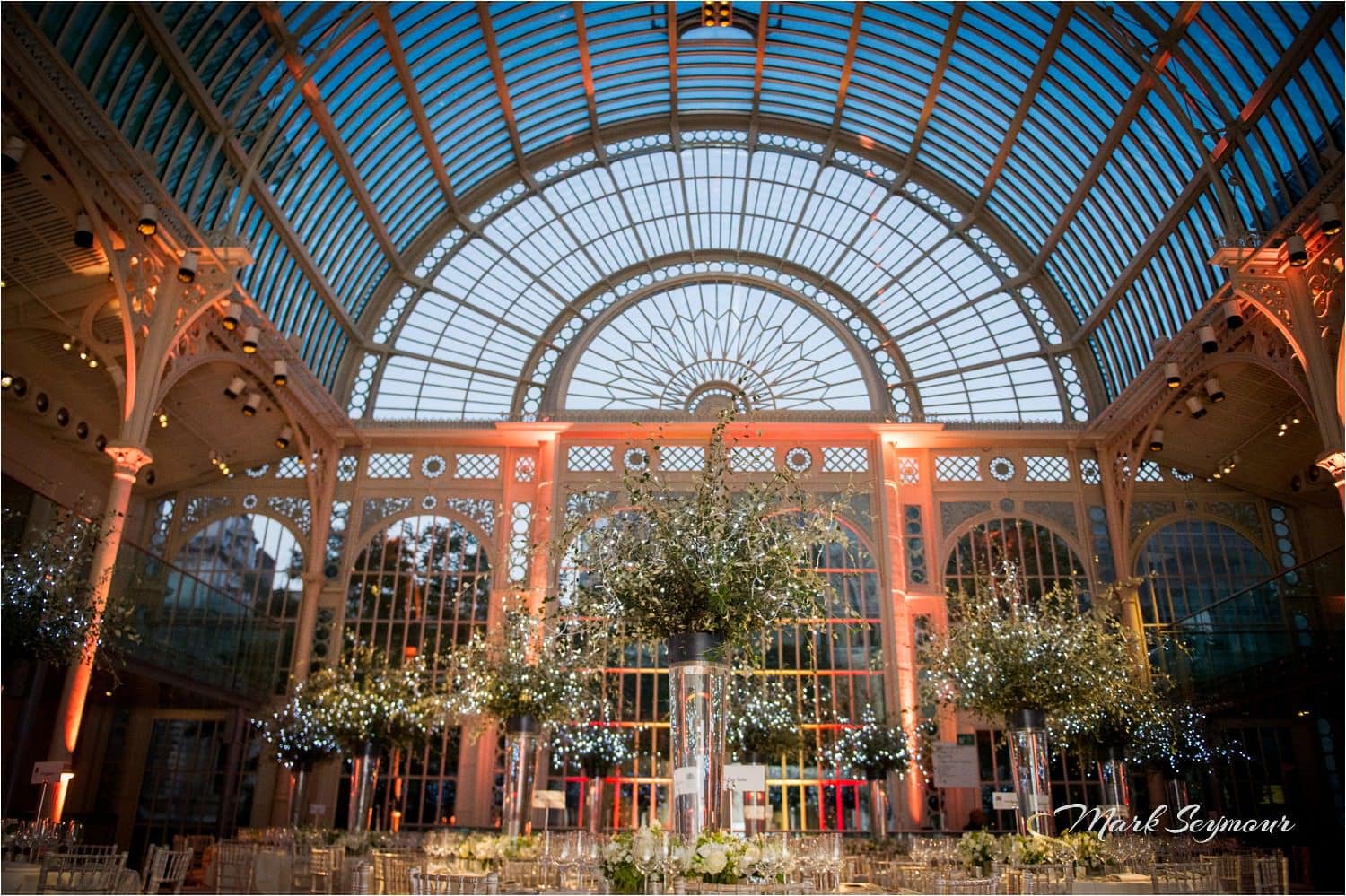 A society wedding at Royal Opera House
