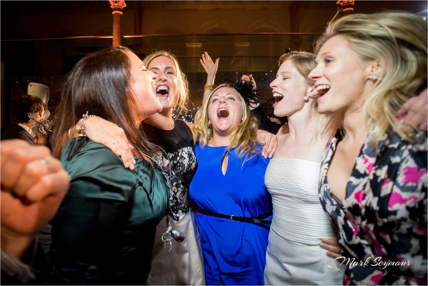 Party at a Royal Opera House wedding